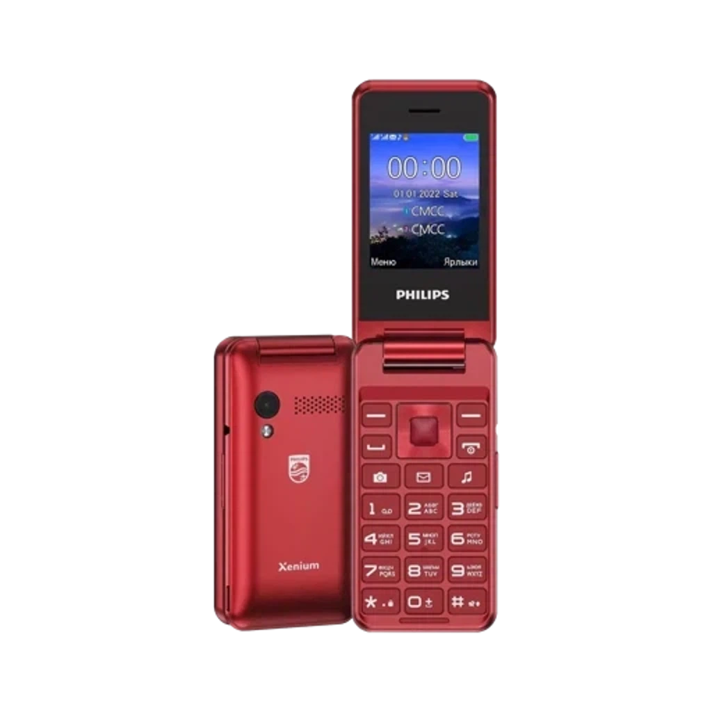 Сотовый телефон Philips Xenium E2601 красный